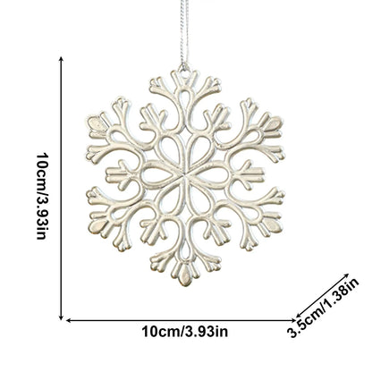 Christmas Ornaments Glossy Christmas Ornament Decoration Seasonal Pendants Charm for Home Winter Holiday Porch Window Front Door