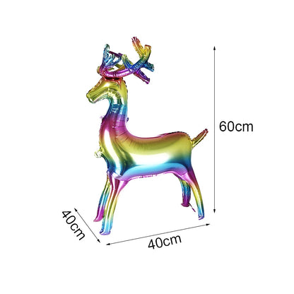 Christmas Inflatable Snowman Balloon Standing Snowman  Foil Balloon Outdoor Yard Decorations New Year Xmas Party Christmas Decor