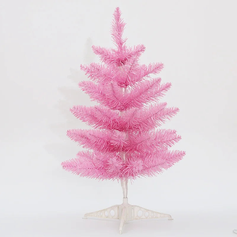 Artificial Xmas Decoration Window Ornaments Christmas Tree Pink Rose Red Christmas Tree Decorations Christmas Decoration Gift