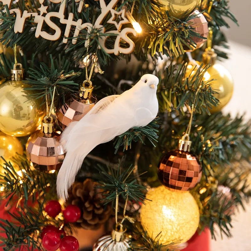 Christmas Decoration 45/60cm Christmas Tree Desktop Small Tree Ornaments New Year Navidad Gift Christmas Festival Party Supplies