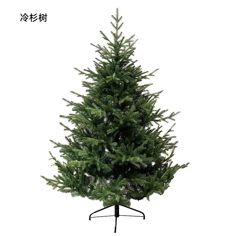 Christmas encryption PE fir Christmas tree with multiple sizes to choose from, home shopping mall hotel scene decoration
