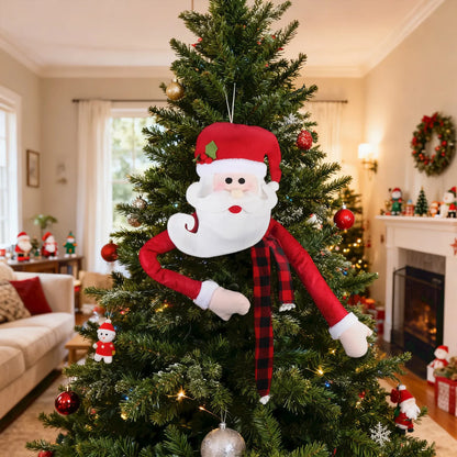 Christmas Decorations Santa Home Christmas Tree Decor Santa Tree Top Christmas Tree Decoration Home Decor Holiday Decoration