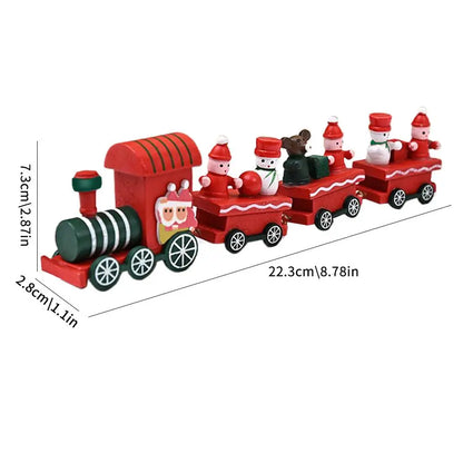 Christmas Train Merry Christmas Decorations For Home 2025 Cristmas Ornament Xmas Navidad Noel Gifts Happy New Year 2026 Gifts