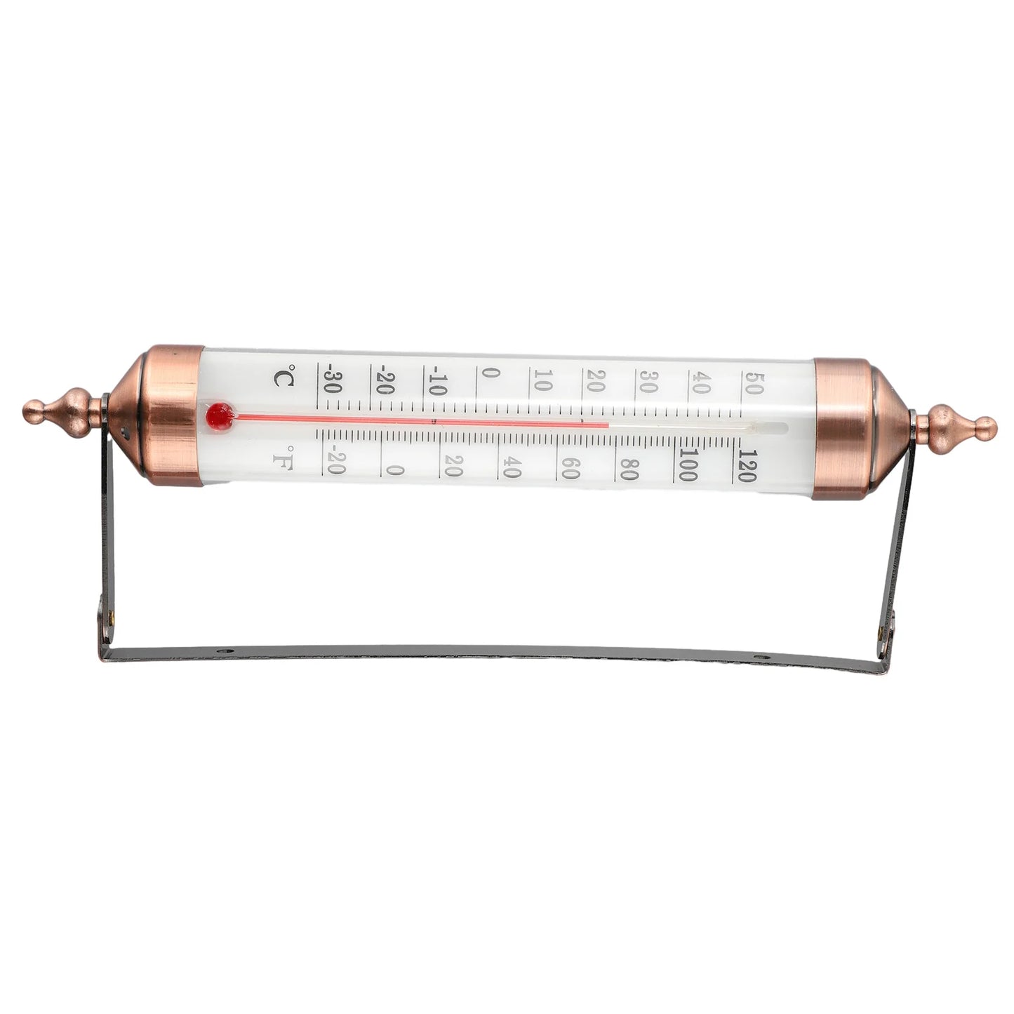 Outdoor Thermometer Garden Patio Outside Wall Greenhouse Sun Terrace Bronze Effect Outside Wall Thermometer Outdoor Thermometers