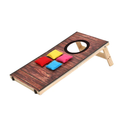 Cornhole Outdoor Game Set; With Carrying Case and Easy Fold Functionality; Suitable for Kids and Adults - Indoor/Outdoor.