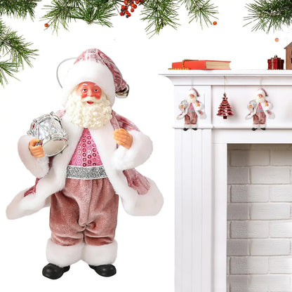 Santa Claus Ornaments Cloth Santa Tree Ornaments Holiday Decor Christmas Decorations Toys Christmas tree Santa Claus ornaments