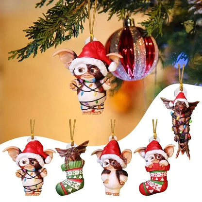 Christmas Ornaments Hanging Decor for Tree, Holiday Party Home Decor, Birthday Scene Supplies Amagi