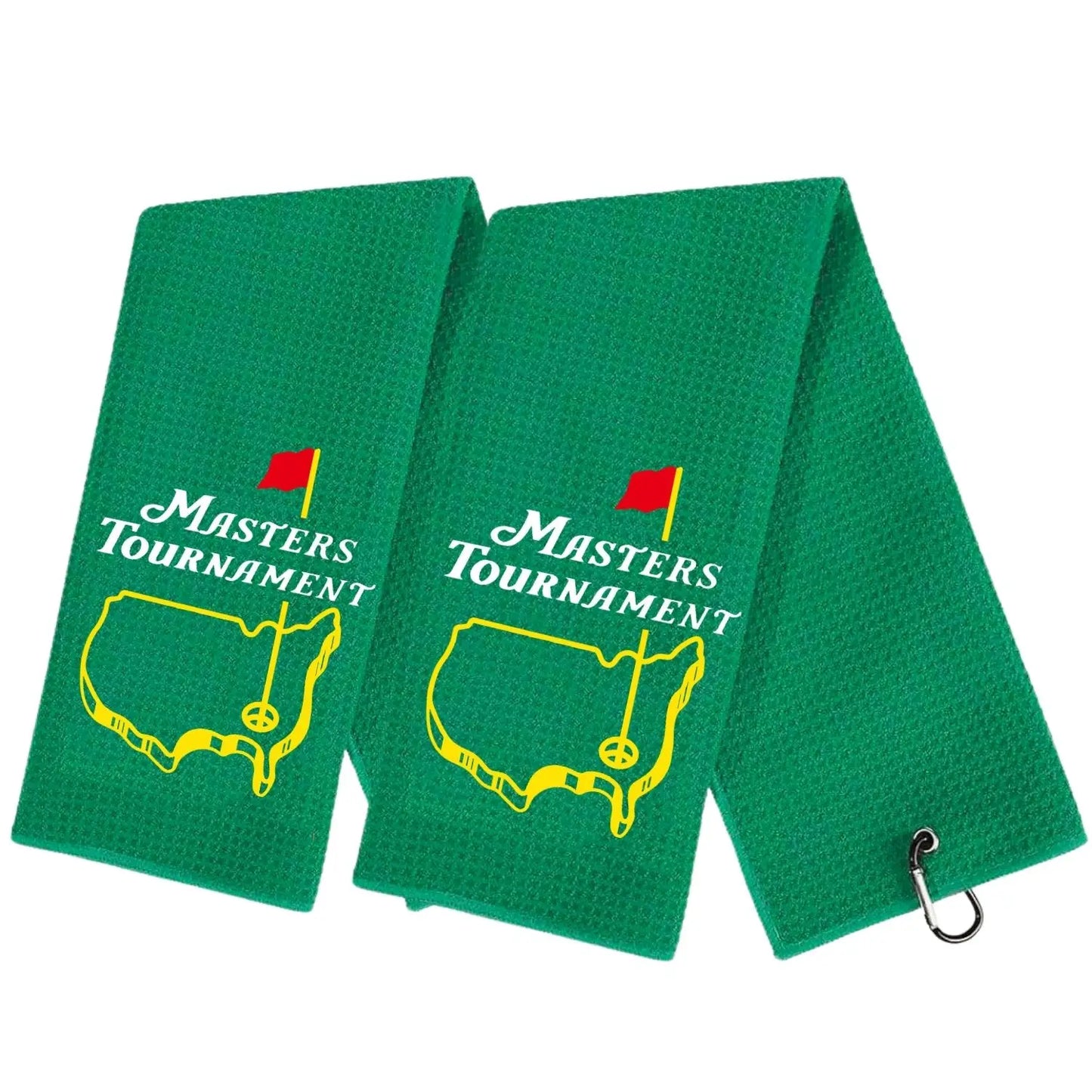 2 Count Great Christmas Golf Gifts | Funny Embroidered Golf Towels for Golf Bags | Golf Gifts for Men Golf Stuff |