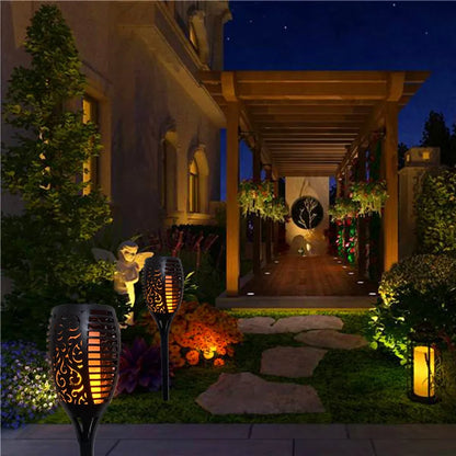 Outdoor LED Solar Garden Landscaping for Lawn Patio Yard Walkway