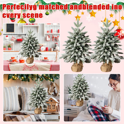 Christmas Decorations Festival Ornaments Home Atmosphere Decoration Christmas Trees Cedar Snow Trees Decorations For Home