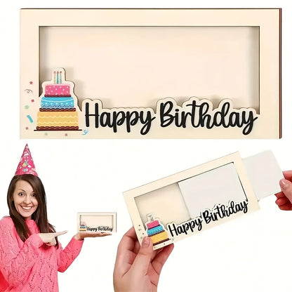 Birthday Gift, Suitable for Party Gifts and Decorations, DIY Cash Envelopes and Greeting Cards