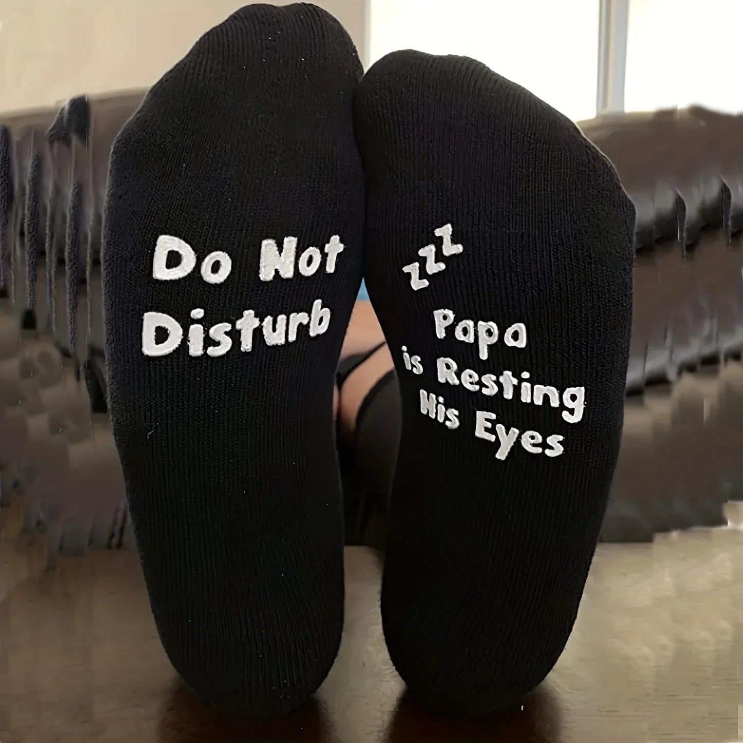 Gifts For Men BoyFriend Christmas Birthday Presents 1Pairs 'I Am Gaming'' I'm not Sleeping' Print Funny Novelty Cotton Socks