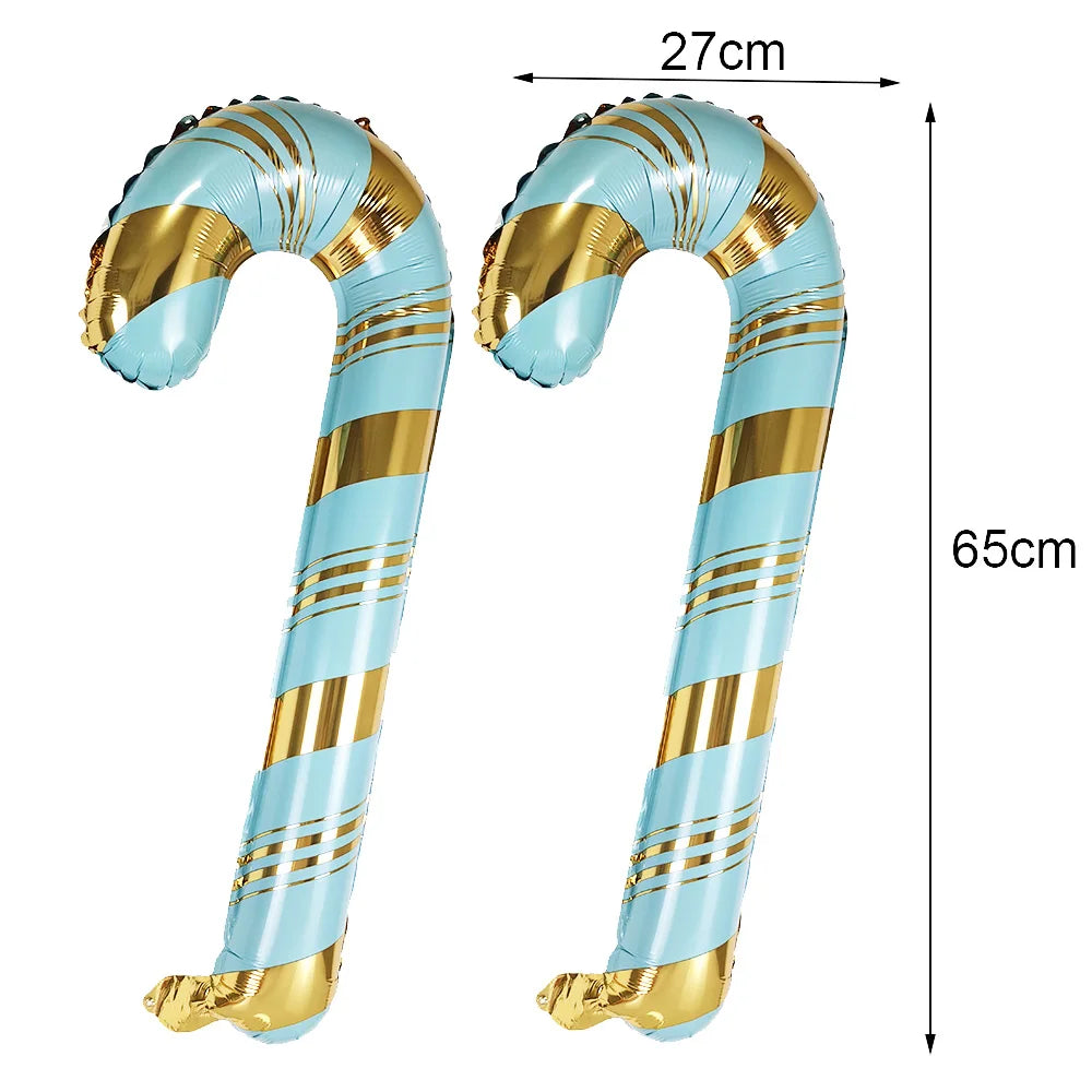 Christmas Inflatable Snowman Balloon Standing Snowman  Foil Balloon Outdoor Yard Decorations New Year Xmas Party Christmas Decor