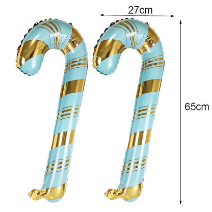 Christmas Inflatable Snowman Balloon Standing Snowman  Foil Balloon Outdoor Yard Decorations New Year Xmas Party Christmas Decor