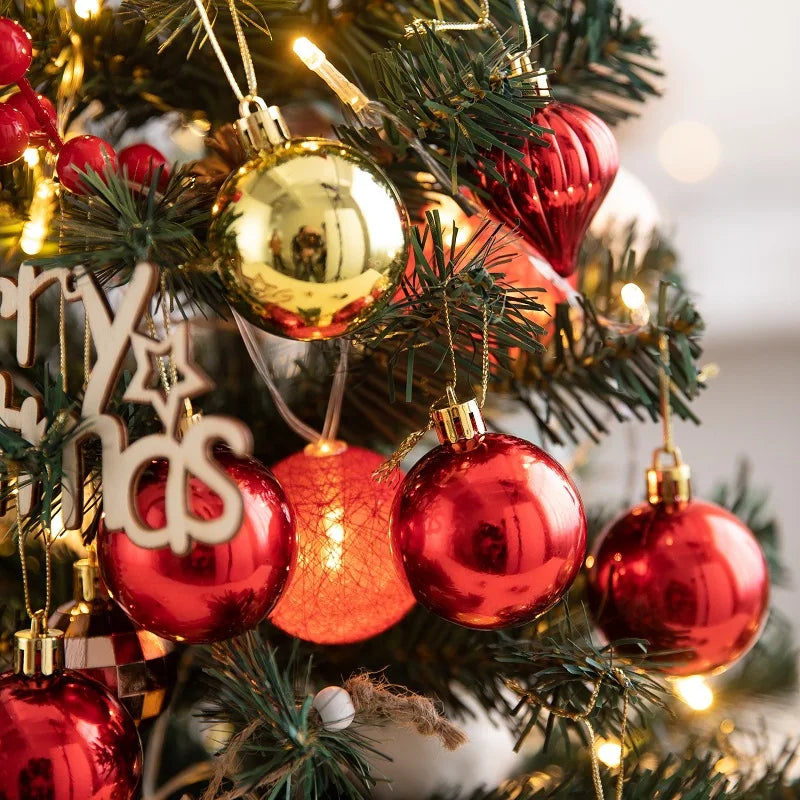 Christmas Decoration 45/60cm Christmas Tree Desktop Small Tree Ornaments New Year Navidad Gift Christmas Festival Party Supplies