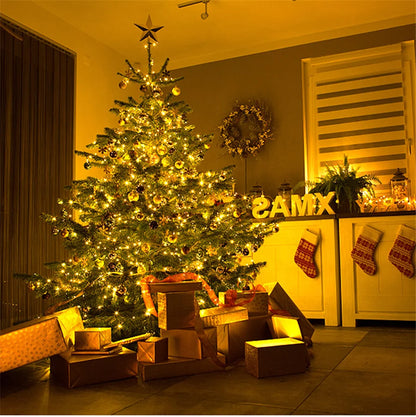 Holiday Lighting LED Christmas Lights Outdoor 100M 50M 20M Garland Fairy String Lights for Party Wedding Garden Courtyard Decor