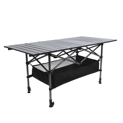 Outdoor Folding Table Compact Folding Table Carbon Steel Portable Camping Table Multifunctional Table Picnic Camping Table