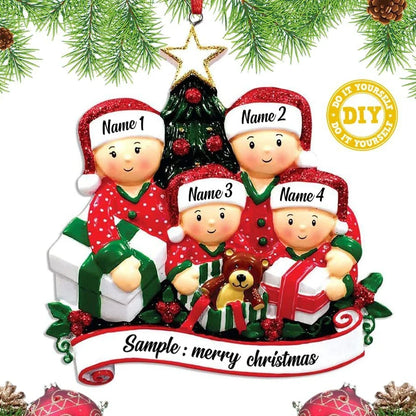 Christmas Tree Hanging Ornaments DIY Personalised Holiday Home Decor Gifts Navidad New Year 2026 Christmas Decorations for Home