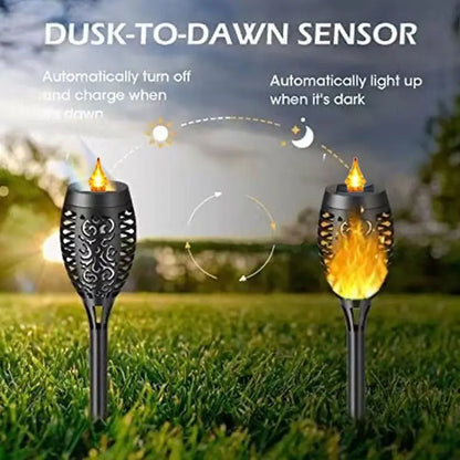 Outdoor LED Solar Garden Landscaping for Lawn Patio Yard Walkway