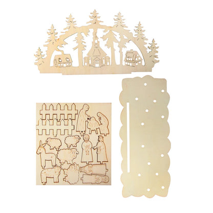 Christmas Wooden Ornaments Snowman Church Christmas Desktop Ornaments New Year Xmas Party Decorations for Home Navidad Gifts