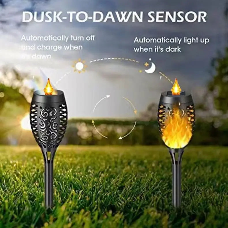 Outdoor LED Solar Garden Landscaping for Lawn Patio Yard Walkway