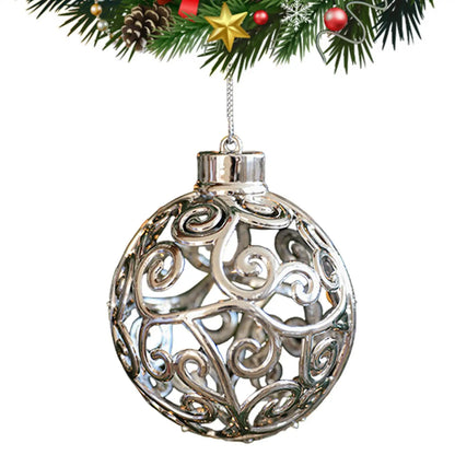 Christmas Ornaments Glossy Christmas Ornament Decoration Seasonal Pendants Charm for Home Winter Holiday Porch Window Front Door