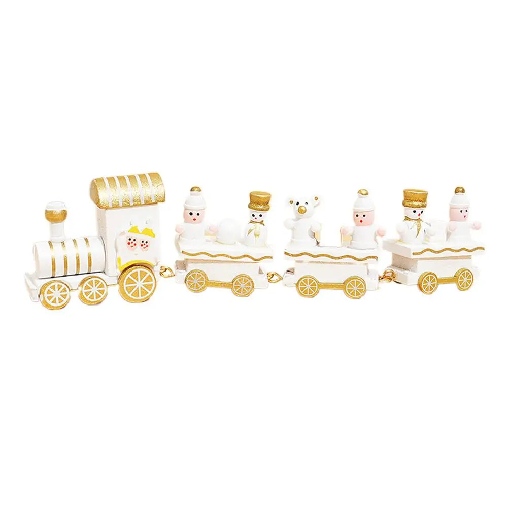 Christmas Train Merry Christmas Decorations For Home 2025 Cristmas Ornament Xmas Navidad Noel Gifts Happy New Year 2026 Gifts