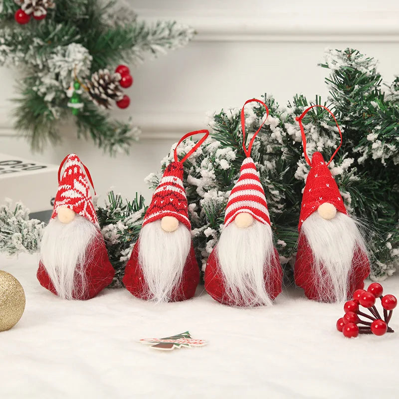 Navidad 2025 New Year 2024 Gifts Christmas Santa Faceless Gnomes Dolls Christmas Decorations for Home Xmas Tree Decor Ornaments