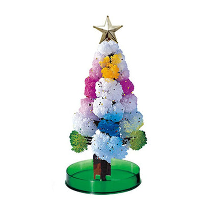 Magic Growing Christmas Tree Growing Tree DIY Paper Crystal Trees Blossom Toys Home Festival Party Decor Props Kid Toy ﻿