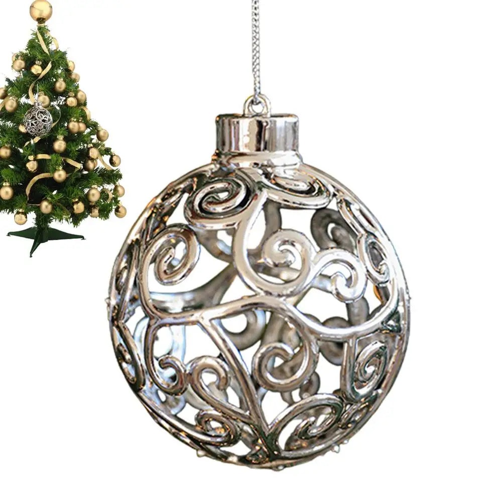 Christmas Ornaments Glossy Christmas Ornament Decoration Seasonal Pendants Charm for Home Winter Holiday Porch Window Front Door