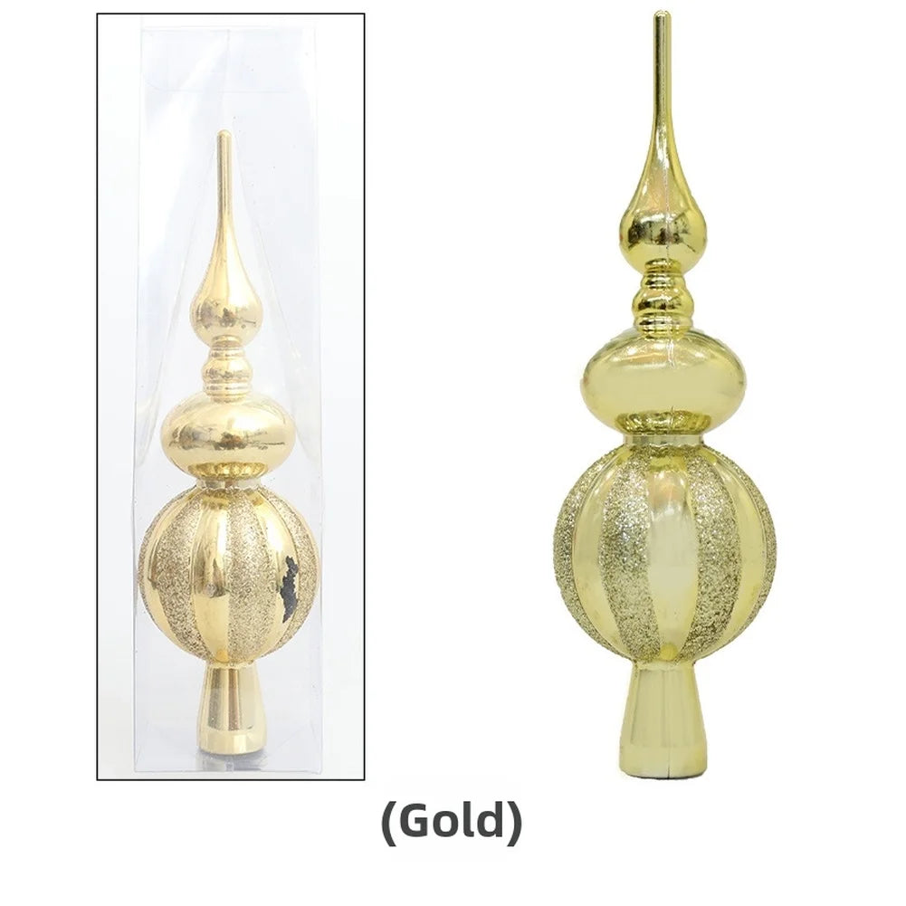 Christmas Tree Decorations, Shiny Christmas Tree Top Ornaments Christmas Tree Hang Pendant Festival Ornament For Home Decor