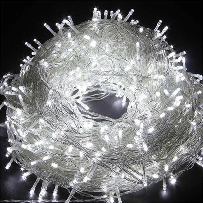 Christmas Lights 5M 10M 20M 30M 50M 100M Led String Fairy Light 8 Modes Christmas Lights For Patio Wedding Party Holiday Lights