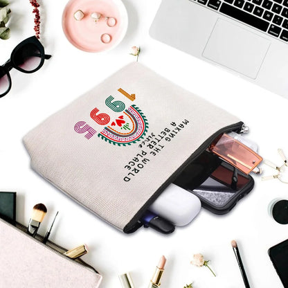 30th Birthday Gifts for Her Makeup Bags 30th Birthday Decorations for Women 1995 30 Year Old Gift for Wife Sister Best Friend