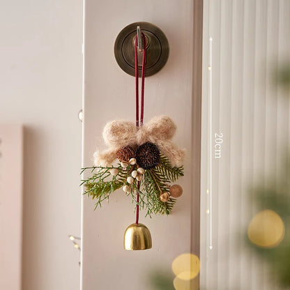 Christmas Bells Decorations Hanging Ornaments for Xmas Tree and Home Holiday Decoration