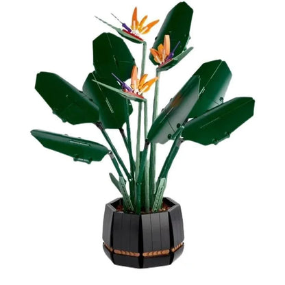 8 bouquets of eternal flowers, roses, orchids, succulents, building blocks, gifts for girls and children  Christmas Gifts