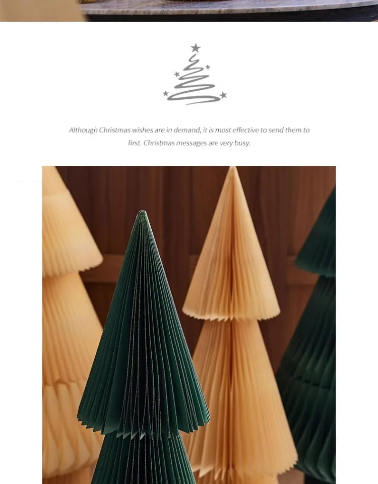 Christmas tree large origami ornament 1.8 meters creative Christmas decorations shopping mall holiday decoration props