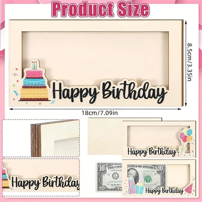 Birthday Gift, Suitable for Party Gifts and Decorations, DIY Cash Envelopes and Greeting Cards