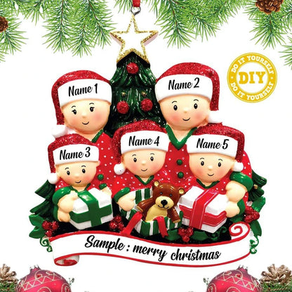 Christmas Tree Hanging Ornaments DIY Personalised Holiday Home Decor Gifts Navidad New Year 2026 Christmas Decorations for Home
