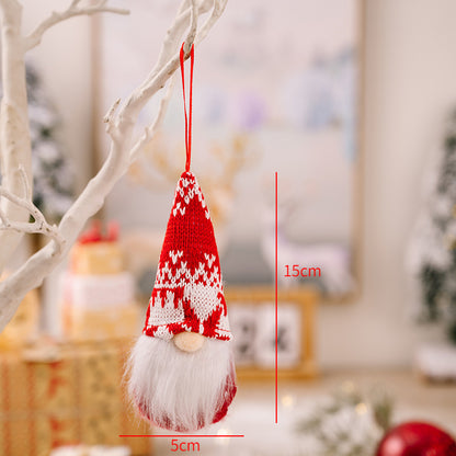Christmas Ornaments Red Star Christmas Tree Pendant Xmas DIY New Year 2023 Party Gifts Noel Supply Navidad 2022 Home Decor