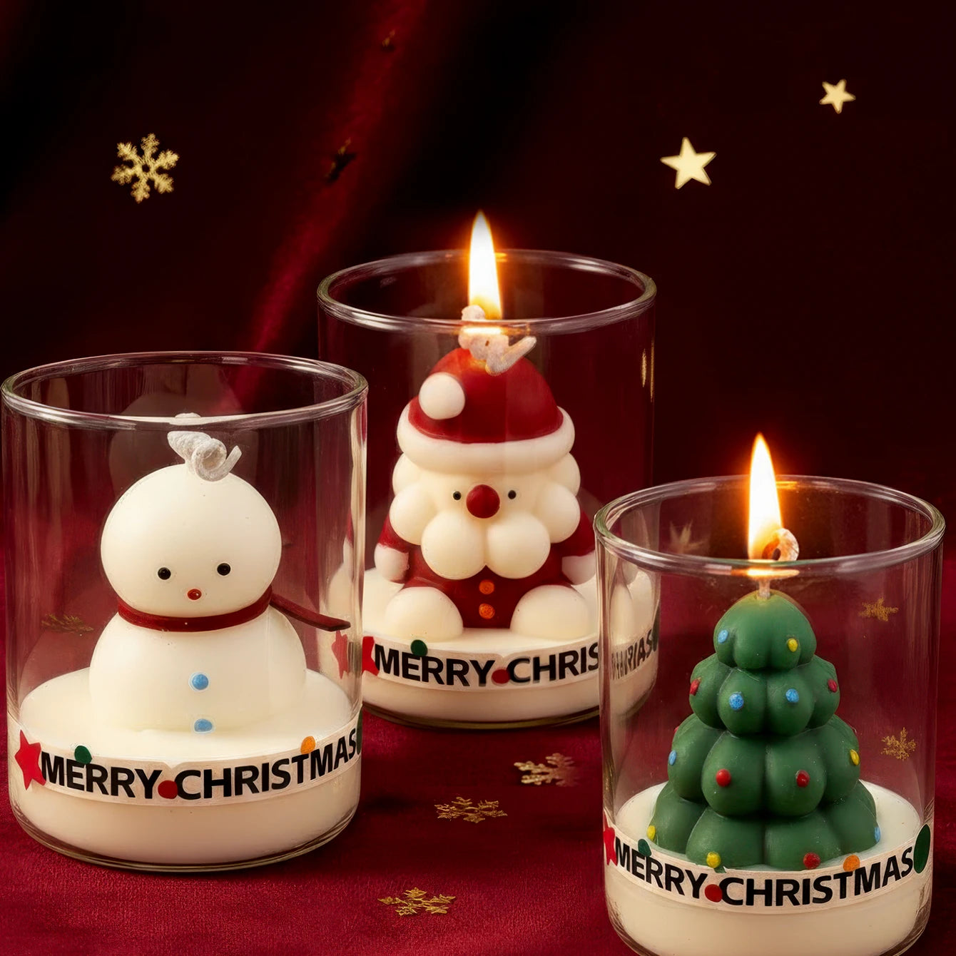 Christmas Scented Soy Wax Candle