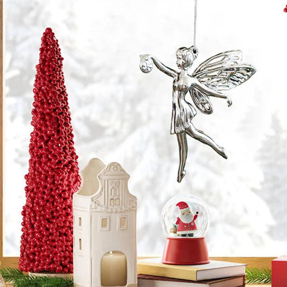 Christmas Ornaments Glossy Christmas Decoration Seasonal Pendants Charm For Home Winter Holiday Porch Window Front Door Tree