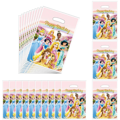 Princess Birthday Party Gift Bags Candy Bags Goody Bags,Princess Birthday Party Supplies Decorations