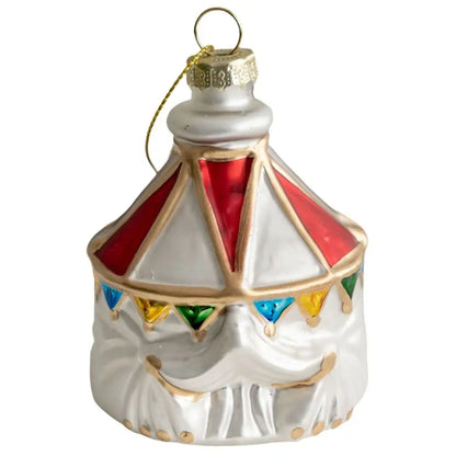 Santa Claus Christmas Glass Ornaments Christmas Theme Snowman X-mas Tree Decoration New Year Pendant Gift Christmas Hanging