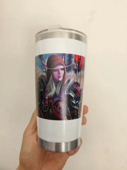 Birthday Gifts for Women, Personalized Tumblers with Birth Image and Name