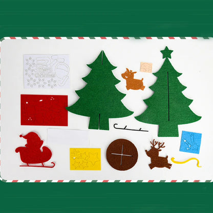 Christmas Decoration Xmas Tree for Home Decor Xmas New Year 2026 Navidad Party Ornaments Kids Handmade Crafts DIY Gift Accessory