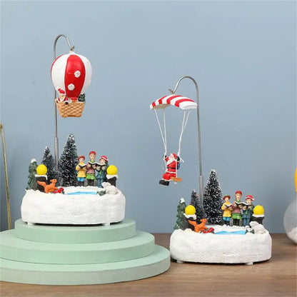 Christmas Decoration Ornaments The Perfect Holiday Gift Crafts Rotate Christmas Ornaments Wear Resistance Rotating Jewelry