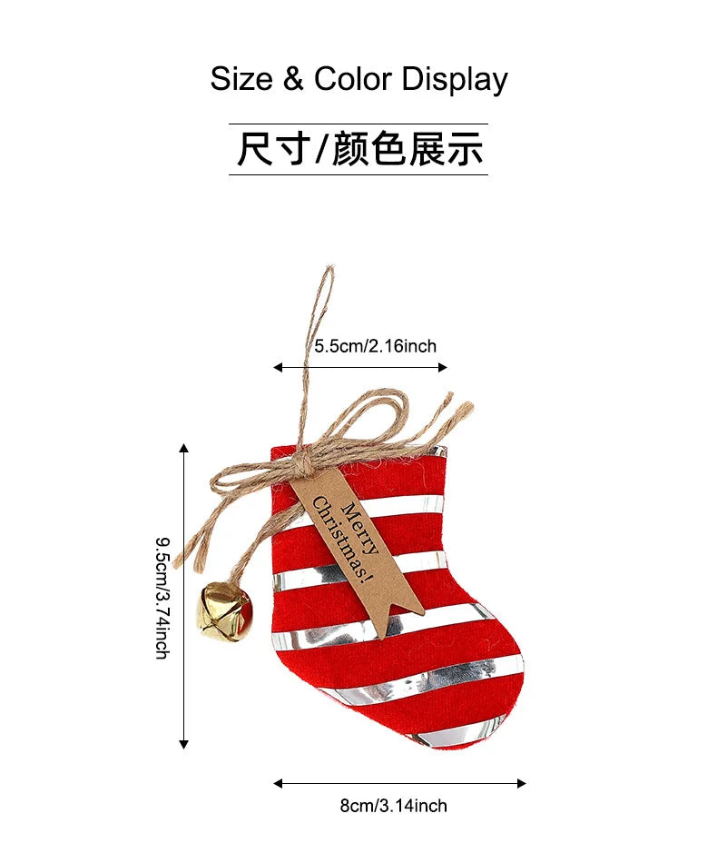 Christmas tree decorations, mini Christmas tree star ornaments, party atmosphere, window display arrangement