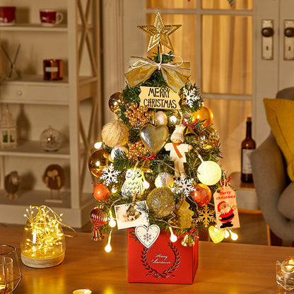 Christmas Decoration Christmas Tree Desktop Small Tree Ornaments New Year Navidad Gift Christmas Festival Party Supplies