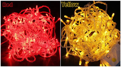 Christmas Lights 5M 10M 20M 30M 50M 100M Led String Fairy Light 8 Modes Christmas Lights For Wedding Party Holiday Lights