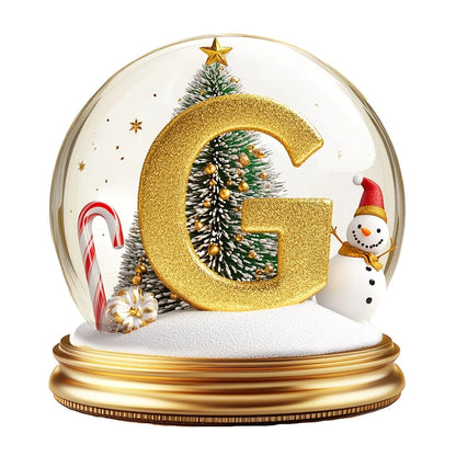 Christmas Tree Decorations Mixed Letter Desktop Ornament Family Portrait Decor Farmhouse Vacation Desktop Decoration Acrylic